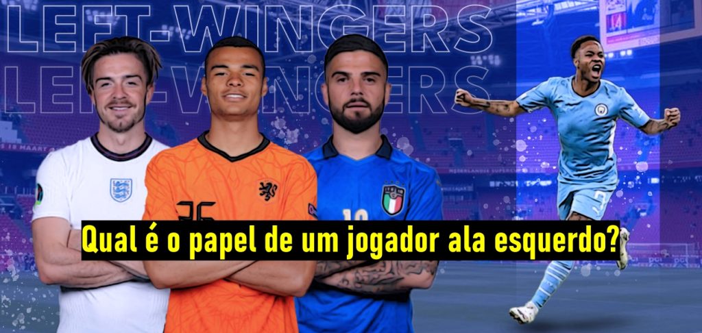Qual é o papel de um jogador ala esquerdo?